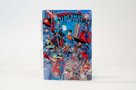 Superman A7 Acrylic Notebook